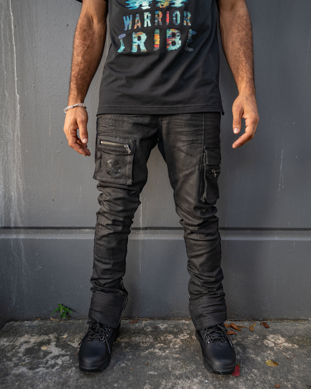 Jet Black Denim Jean