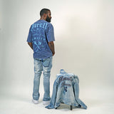 Juren Forever Shirt, Denim Jeans and Denim Hat Combo