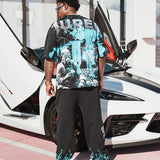 Calm Within The Storm Shirt, Sweat Pants and Trucker Hat Combo Black (Shoes Not Included)