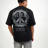 Give Peace A Chance Black and Jeans Combo (Shoes Not Included)