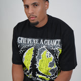 Give Peace A Chance Black and Jeans Combo (Shoes Not Included)