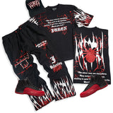 Silent Ones Black T-Shirt, Jogger and Trucker Hat Combo (Shoes Not Included)