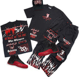 Beware of The One Black T-Shirt, Jogger and Trucker Hat Combo (Shoes Not Included)