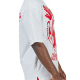 BLOCKING OUT THE BAD VIBES WHITE TEE