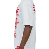 BLOCKING OUT THE BAD VIBES WHITE TEE