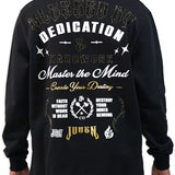 Dedication and Hardwork Crewneck, Sweat Pants and Trucker Hat Combo (Shoes Not Included)