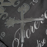 JUREN FOREVER BLACK CREWNECK