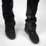 Juren Forever Black Crewneck, Jeans and Trucker Hat Combo