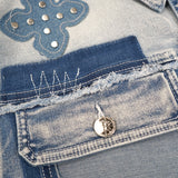 Paradise Dream Denim Jacket, Denim Jeans and Denim Hat Combo