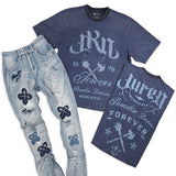 Juren Forever Shirt and Paradise Denim Jeans Combo