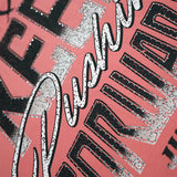 Challenge Yourself Pink Shirt - Rhinestones