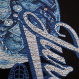 Juren Mindset Black Shirt - Rhinestones