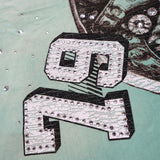 Juren Mindset Mint Shirt - Rhinestones
