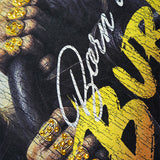 Born to Burn Black Shirt - Rhinestones