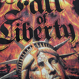 Fall Of Liberty Black Shirt - Rhinestones