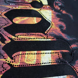 Fall Of Liberty Black Shirt - Rhinestones