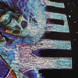 Show Must Go On Black Shirt - Rhinestones