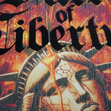 Fall Of Liberty Cream Shirt - Rhinestones