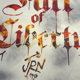 Fall Of Liberty Cream Shirt - Rhinestones