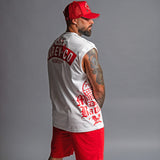 Rise Above Setbacks Muscle Tee, Established Shorts and Trucker Hat Combo
