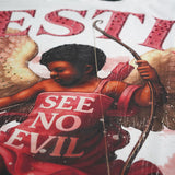 Destiny White Shirt - Rhinestones