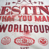 Destiny White Shirt - Rhinestones