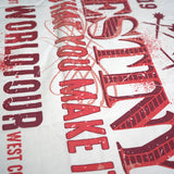 Destiny White Shirt - Rhinestones