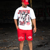 Established Rock Raw Edge Shorts