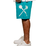 Embrace The Shadows Raw Edge Shorts