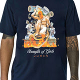 Strength of Gods Navy Tee
