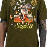 Say Less Olive Tee