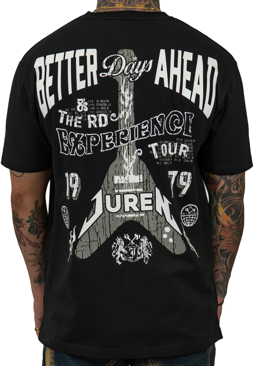 BETTER DAYS AHEAD BLACK TEE