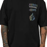 UNSTOPPABLE HOLOGRAPHIC BLACK TEE