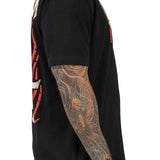HEAVEN AND HELL TEE BLACK