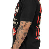 HEAVEN AND HELL TEE BLACK