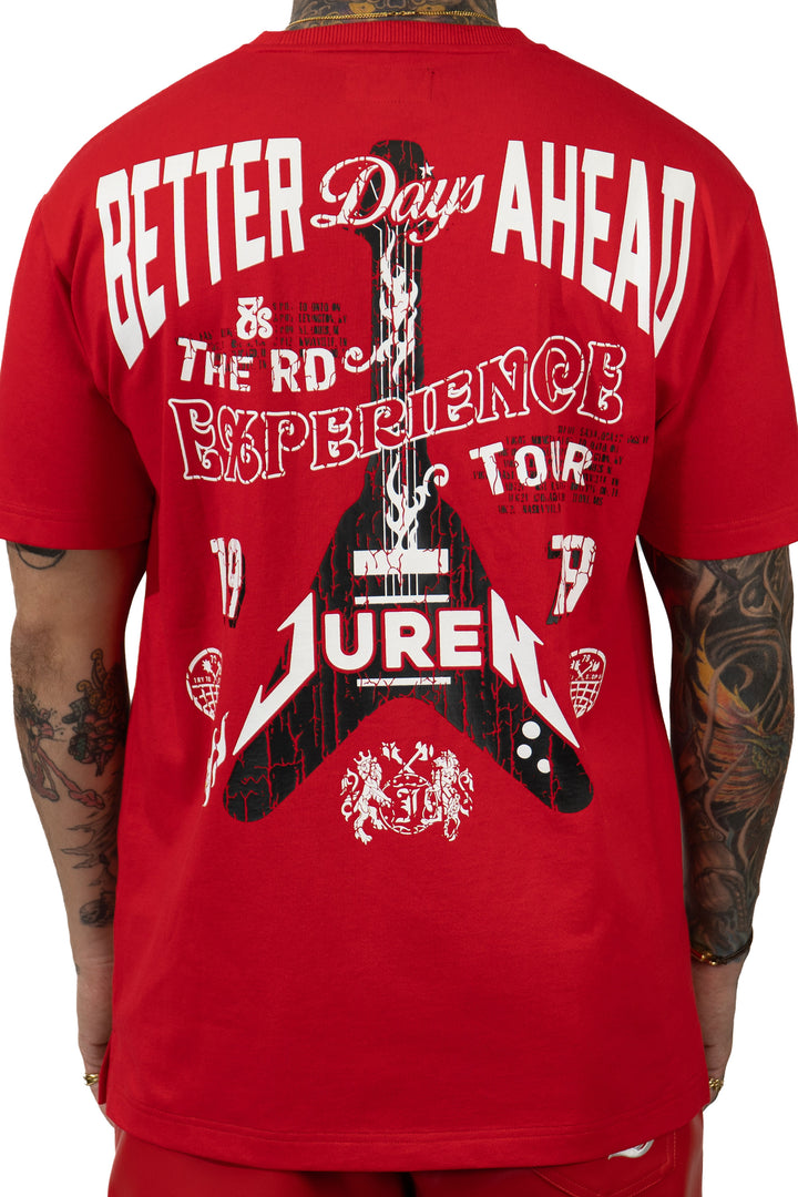 BETTER DAYS AHEAD RED TEE