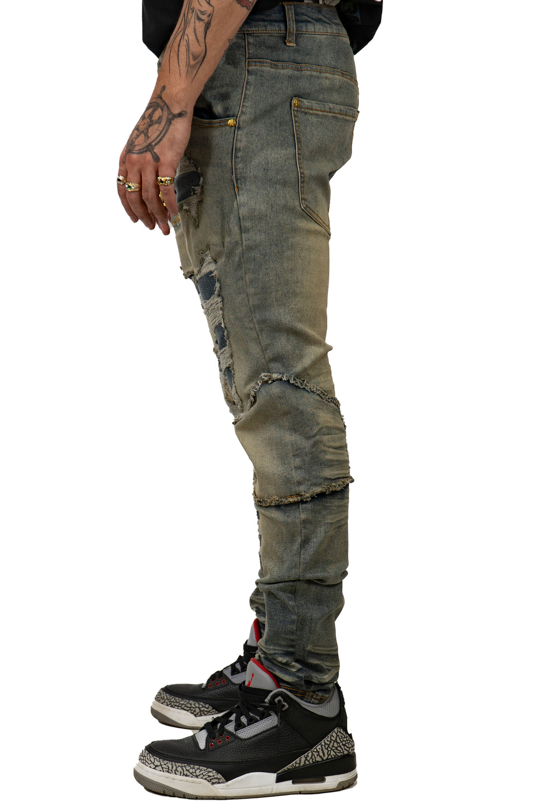 Brazzen Medium Wash Denim Jean