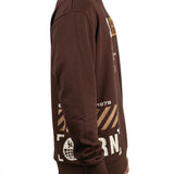 Say Le$$ Chocolate Crewneck Sweater