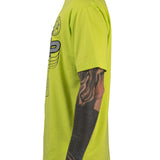 Never Sleep Neon Yellow Tee