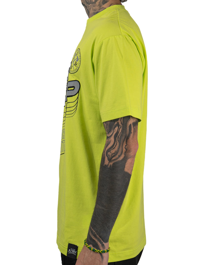 Never Sleep Neon Yellow Tee