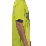 Never Sleep Neon Yellow Tee