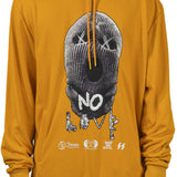 No Love Pullover Wheat Hoodie