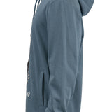 No Love Pullover Denim Blue Hoodie