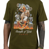 Strength of Gods Olive Tee