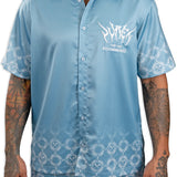 Friso Button Up Shirt Fros Blue