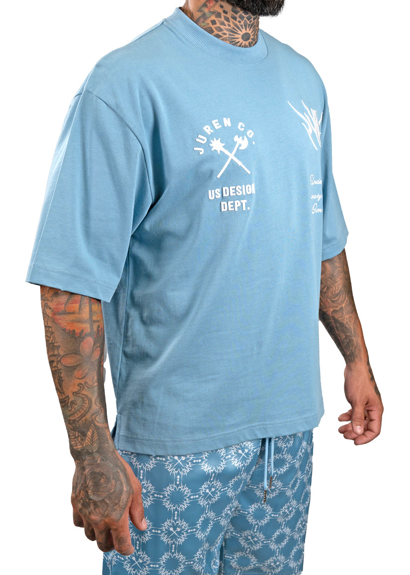 Design Dept T-Shirt Fros Blue