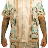 Elegant Arrangement Button Up Shirt