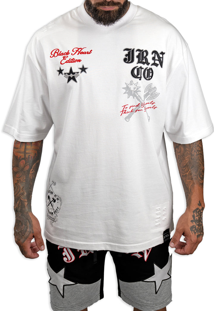 BLACK HEART EDITION WHITE T-SHIRT