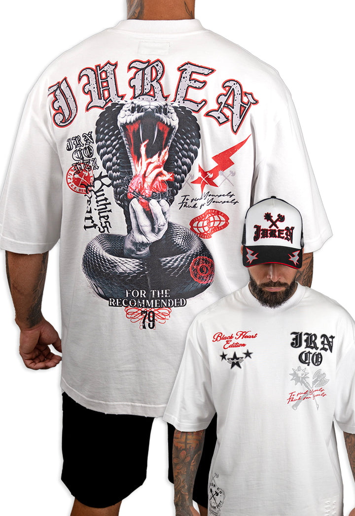 BLACK HEART EDITION WHITE T-SHIRT