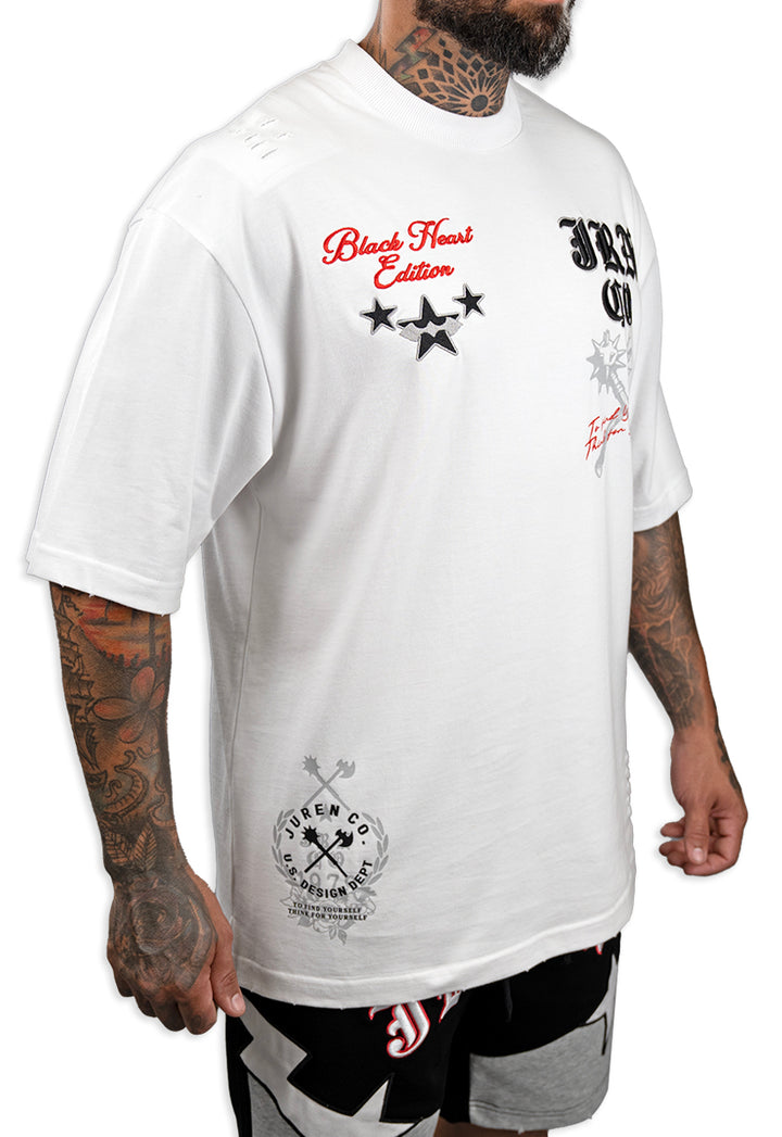 BLACK HEART EDITION WHITE T-SHIRT